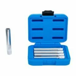 Steckschlüsseleinsatz-Satz - Sechskant, Extra Tief - Schlüsselweite 8 Bis 14 Mm - 5-tlg.