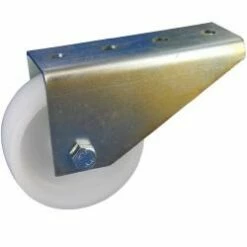 Torbockrolle - Polyamidrad - Gleitlager - Rad-Ø 80 Mm - Bauhöhe 91 Mm - Tragkraft 50 Kg