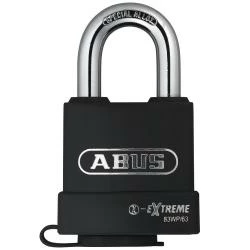 Vorhängeschloss - Modell 83WP/63 XP2 - Zum Sichern Von Türen, Kisten, Schränke Etc. 3 Vorhängeschloss - Modell 83WP/63 XP2 - Zum Sichern Von Türen, Kisten, Schränke Etc.