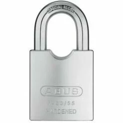 Vorhängeschloss - Modell 83/55 Ohne Zylinder - Zum Sichern Von Kisten, Toren, Kellerfenster Etc.