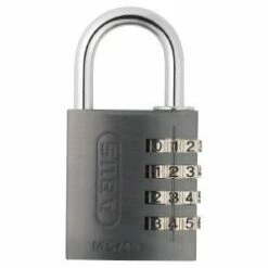 Zahlenschloss - 145/40 Titanium - Zum Absichern Kleinerer Werte