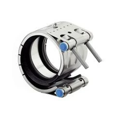 Reparaturkupplung REP E - W5 Und NBR - Spannbereich-Ø 34,5 Bis 170,1 Mm - Rohrweite 35 Bis 168 Mm - Preis Per Stück 2 Reparaturkupplung REP E - W5 Und NBR - Spannbereich-Ø 34,5 Bis 170,1 Mm - Rohrweite 35 Bis 168 Mm - Preis Per Stück