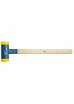 Vorschlaghammer - Rückschlagfrei - Gelb - Mit Hickory-Holzstiel - Serie 800