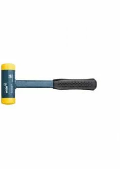 Schonhammer - Rückschlagfrei - Gelb - Mit Stahlrohrstiel - Serie 802