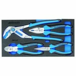 Zangen-Sortiment - In 1/2 Check-Tool-Modul - 2K-Griff - CV-Stahl