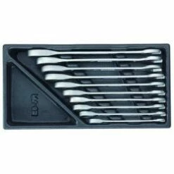 Maulschlüssel-Satz - Mit Ringratsche - In 1/3 ES-Modul - 8-19 Mm - CV-Stahl