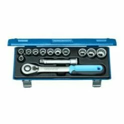 Steckschlüssel-Satz - 1/2" - 13-teilig - 12-kant UD Profil - 10 Bis 24 Mm
