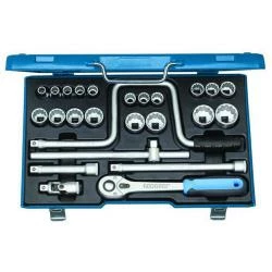 Steckschlüssel-Satz - Antrieb 1/2" - 25-teilig - 12-kant UD-Profil - 10 Bis 32 Mm 3 Steckschlüssel-Satz - Antrieb 1/2" - 25-teilig - 12-kant UD-Profil - 10 Bis 32 Mm