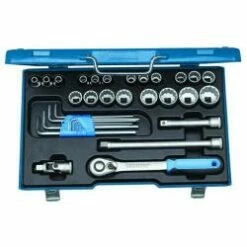 Steckschlüssel-Satz - Antrieb 1/2″ - 31-teilig - 5/16 Bis 1.1/4″