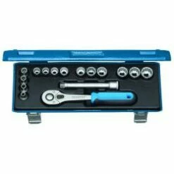 Steckschlüssel-Satz - 3/8" - 16-teilig - UD 6 Bis 19 Mm