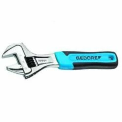 Einmaulschlüssel - Verstellbar - Verchromt - Mit 2 Komponenten-Griff