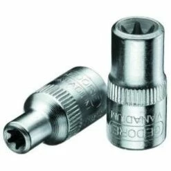 Steckschlüsseleinsatz 1/4" - Außen-TORX - SW TORX 3,86 Bis 9,42 Mm