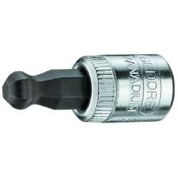 Schraubendrehereinsatz 1/4" - Kugelkopf Innen-6-kant - SW 4 Bis 6 Mm 3 Schraubendrehereinsatz 1/4" - Kugelkopf Innen-6-kant - SW 4 Bis 6 Mm