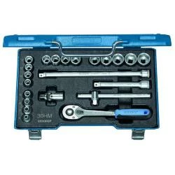 Steckschlüssel-Satz 3/8" - 22-teilig - 6-kant - 6 Bis 22 Mm 3 Steckschlüssel-Satz 3/8" - 22-teilig - 6-kant - 6 Bis 22 Mm