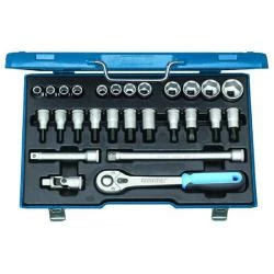 Steckschlüssel-Satz - Antrieb 1/2″ - 27-teilig - 6-kant UD-Profil - 10 Bis 30 Mm 3 Steckschlüssel-Satz - Antrieb 1/2″ - 27-teilig - 6-kant UD-Profil - 10 Bis 30 Mm