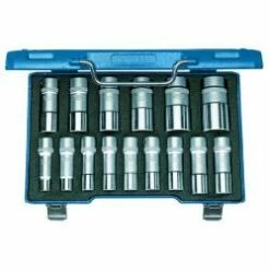 Steckschlüssel-Satz - 1/2″ - 15-teilig - 12-kant UD-Profil 10 Bis 32 Mm