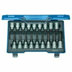 Schraubendreher-Satz - Antrieb 1/2″ - 18-teilig - Innen-TORX®-Schrauben - T20 Bis T60