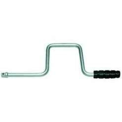 Kurbel - 4-kant Antrieb 1/2″ - Länge 395 Mm - CV-Stahl