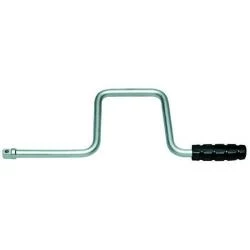 Kurbel - 4-kant Antrieb 1/2″ - Länge 395 Mm - CV-Stahl 3 Kurbel - 4-kant Antrieb 1/2″ - Länge 395 Mm - CV-Stahl