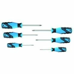 3K-Schraubendreher-Satz - 6-teilig - Für Kreuzschlitzschrauben PH+PZ