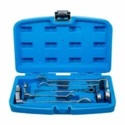 Doppelgelenk-Ratschenring-Maulschlüssel-Satz - 5-teilig - Abwinkelbar - Chrom-Vanadium-Stahl - SW 8 Bis 19 Mm