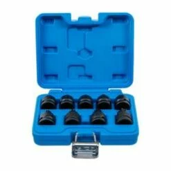 Kraft-Bit-Einsatz-Satz - 9-teilig - Antrieb Innenvierkant 12,5 Mm (1/2") - T-Profil (für Torx) T20 Bis T70