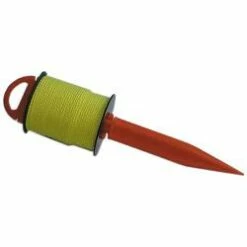 Richtschnur Auf Rolle - Durchmesser 2 Mm - Mit Steckstab Erhältlich - Länge 30 M - Gelb