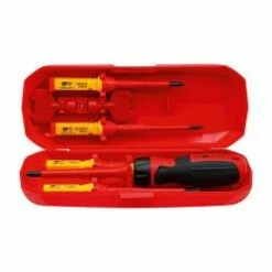 VDE-Schraubendreher-Satz - DIN EN/IEC 60900 - Mit Wechselklingen - 8-tlg.