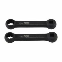 Motorlager Ringschlüssel-Satz - Für Mercedes-Benz - 2-teilig - Antrieb Innen-4-kant 10 Mm (3/8") - Abtrieb 12-kant SW 16 Und 17 Mm
