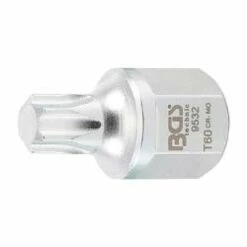Keilrippenriemen-Bit-Einsatz - Antrieb Innenvierkant 12,5 Mm (1/2") - Außensechskant SW 22 Mm - T-Profil (für Torx) T60