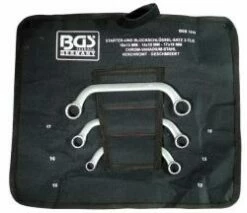 Starter - Und Blockschlüssel Satz - 3-teilig - 10x13 Bis 17x19 Mm