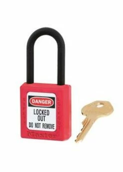 Vorhängeschloss - Nicht Leitend - Bügelhöhe 38 Mm - Gleichschließend