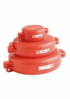 Absperrung - Für Durchgangsventile - Für Ø 25-63 Mm - 254-355 Mm