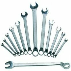 Maulringschlüssel-Set - Ringseite Gekröpft - 6-22 Mm - 12-teilig