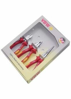 Zangensatz VDE Chrom MK-Griffe - Länge 160 Bis 200 Mm - 3-teilig