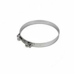 Restposten - Gelenkbolzenschelle - Edelstahl V2A - Bandbreite 18 Mm - Spannbereich 26 - 28 Mm - VE 100 Stk.