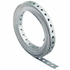 Lochband LBV - Stahl Verzinkt - Länge 10 M - Breite 12 Bis 27 Mm - Stärke 0,75 Bis 2,6 Mm - Preis Per VE