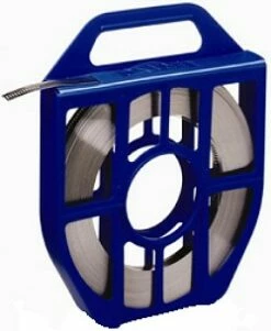 Schlauchschellen Endlosband - Bandbreite 8 Mm - Länge 25 M - Stahl Verzinkt W2 - Preis Per Rolle