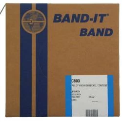 Monel 400 Band - Breite 9,6 Mm - Stärke 0,64 Mm - VE 30,5 M - Preis Per Rolle 3 Monel 400 Band - Breite 9,6 Mm - Stärke 0,64 Mm - VE 30,5 M - Preis Per Rolle