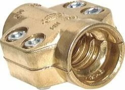 Klemmschalen - 2-teilig Für Dampfschläuche - Messing - Spannbereich-Ø 24 - 26 Bis 67 - 69 Mm