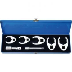 Hahnenfuß-Schlüsselsatz "BGS" - Gr. 33 - 46 Mm - 7-tlg - 1/2" U. 3/4" Antrieb - CrNiMo-Stahl 3 Hahnenfuß-Schlüsselsatz "BGS" - Gr. 33 - 46 Mm - 7-tlg - 1/2" U. 3/4" Antrieb - CrNiMo-Stahl