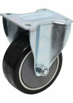 Bockrolle - Für Werkstattwagen - Kugellager - Rad-Ø 125 Mm - Bauhöhe 165 Mm