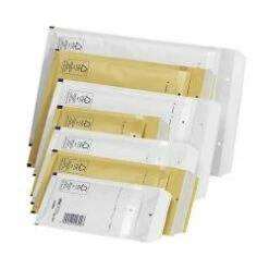 Luftpolsterversandtaschen - Farbe Braun Oder Weiß - VE 50-200 Stück