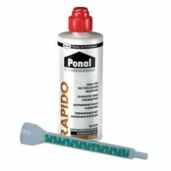 Ponal 2K-Expansionskleber "Rapido" - Zugscherfestigkeit - Ca. 8,5 N/cm² - Inhalt A 165 G - VE 10 Stück - Preis Per VE