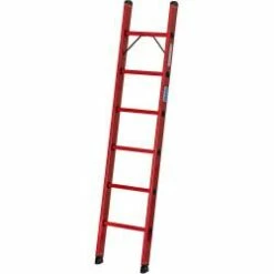 Anlegeleiter - Krause - GFK-Profil - Kunststoff - Außenbreite 420 Mm - Bis 4,15 M