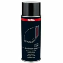 E-COLL Aluminium-Spray - Silberglanz-dunkel - 400 Ml - VE 12 Stück - Preis Per VE