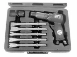 Meißelhammer - Schlagzahl 3000 1/min - Im Koffer Mit 5 Meißeln