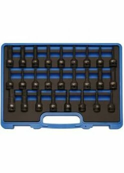 Kraft-Biteinsatz-Set - T25 Bis T80 - Innen-6-kant 5 Bis 19 Mm - Innenvielzahn M5 Bis M18