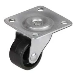 Apparate-Lenkrolle - Polyamidrad - Rad-Ø 25 Bis 50 Mm - Bauhöhe 34 Bis 68 Mm - Tragkraft 15 Bis 35 Kg 3 Apparate-Lenkrolle - Polyamidrad - Rad-Ø 25 Bis 50 Mm - Bauhöhe 34 Bis 68 Mm - Tragkraft 15 Bis 35 Kg