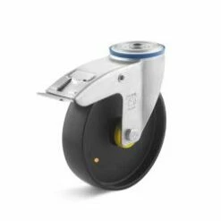 Lenkrolle - Polyamidrad Elektr. Leitfähig - Rad-Ø 80 Bis 200 Mm - Bauhöhe 103 Bis 235 Mm - Tragkraft 150 Bis 350 Kg